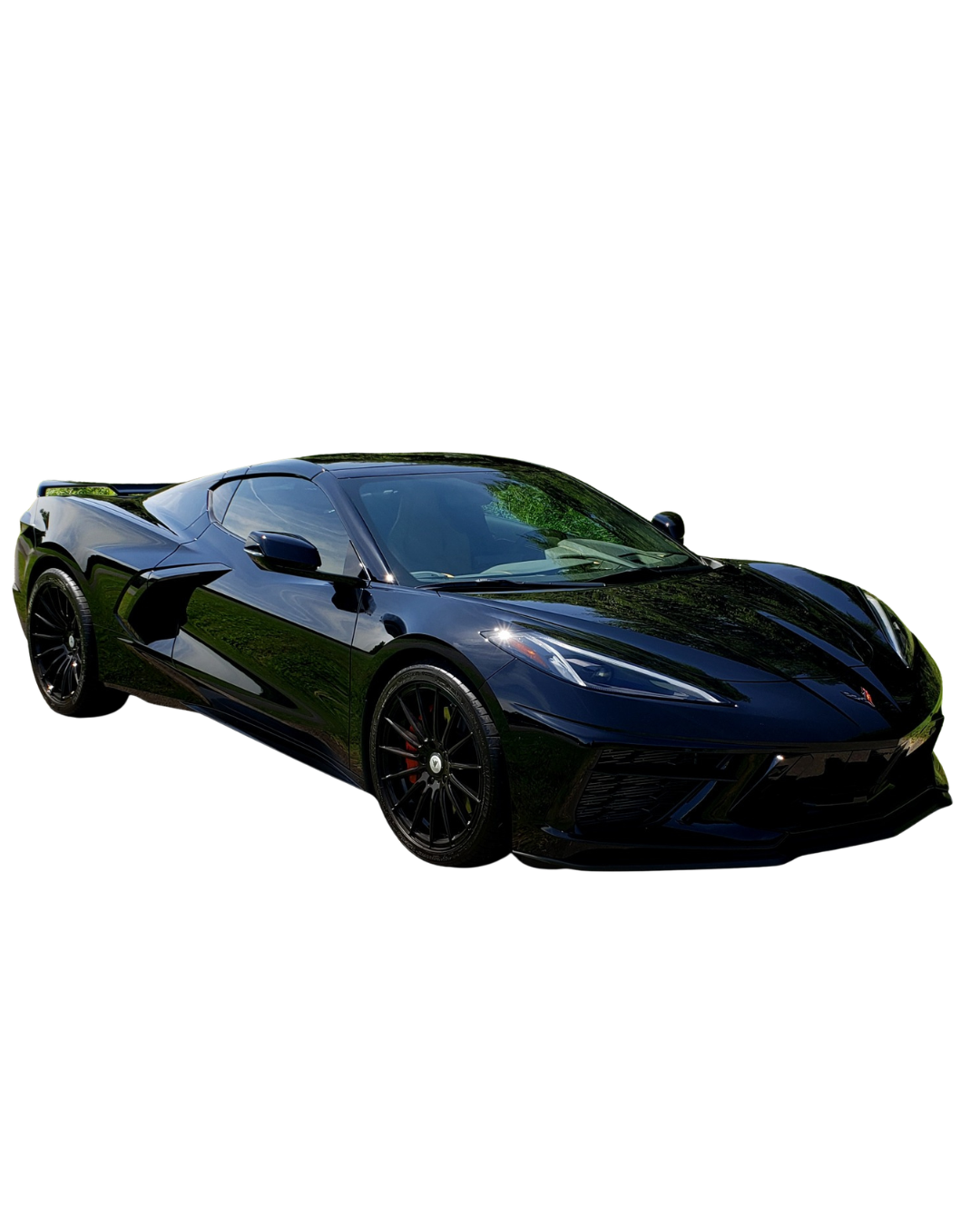 Corvette C8 — Stealth Black